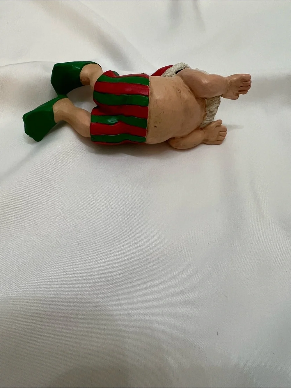 Vintage Snorkeling Santa Diver Ornament Holiday Swim Shorts Flippers